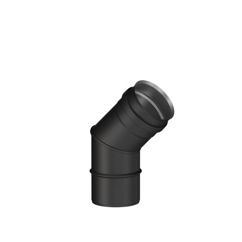 Solinox Single Wall Black Bend 45°