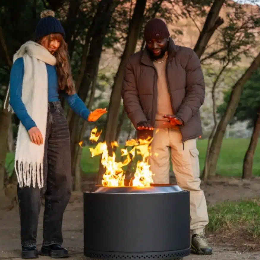 Helios Fire Apollo Black outdoor