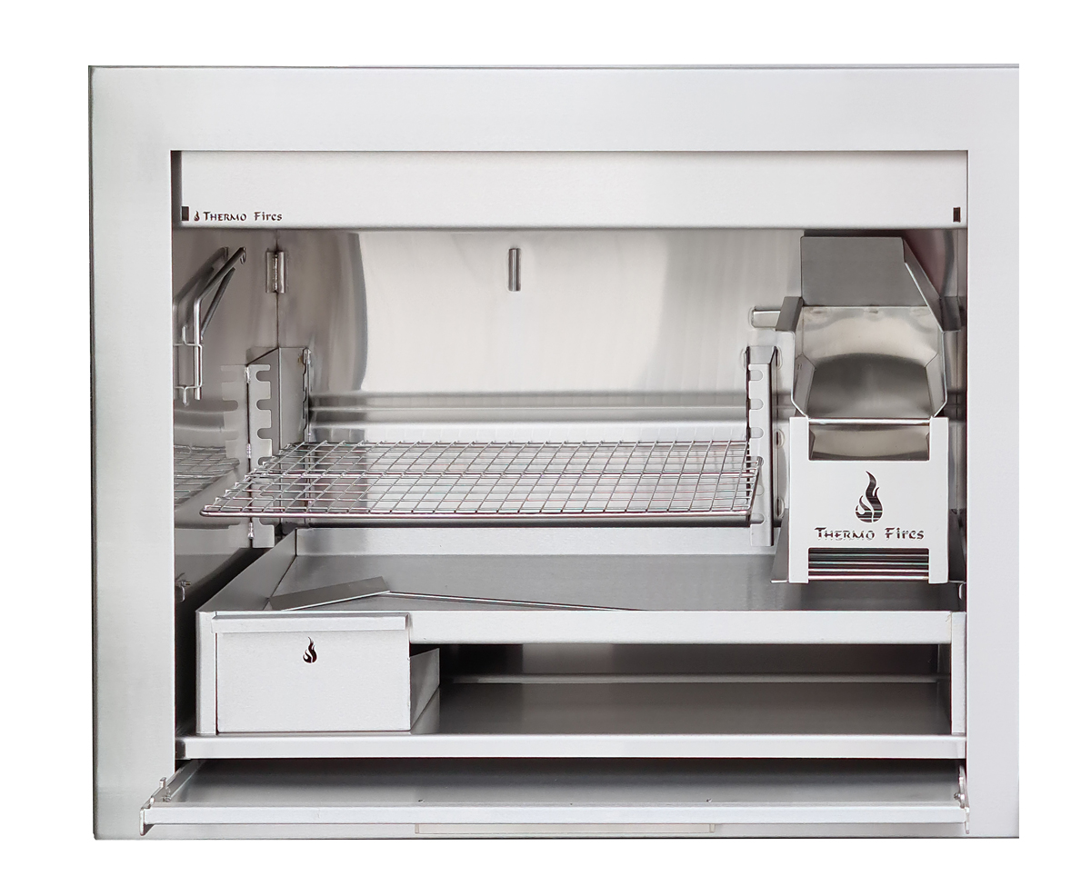 Thermo Fires Professional Braai 1000mm stainless steel