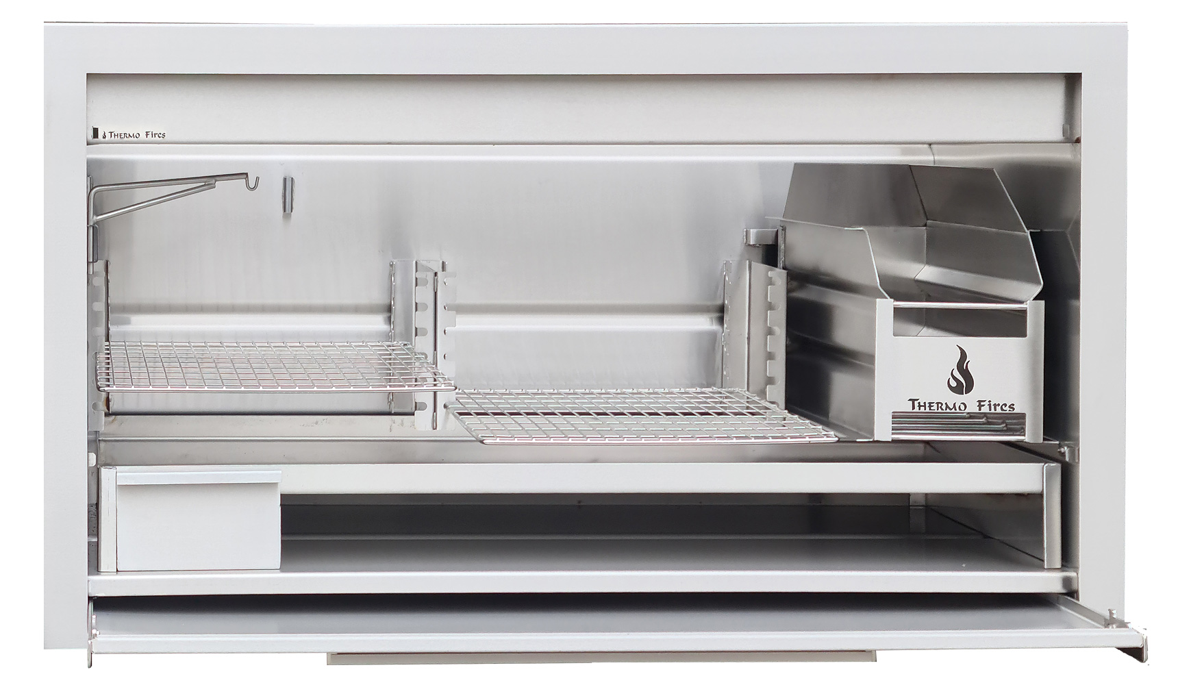 Thermo Fires Professional Braai 1500mm stainless steel