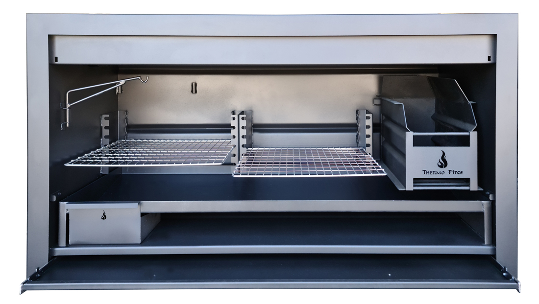 Thermo Fires Professional Braai 1500mm mild steel